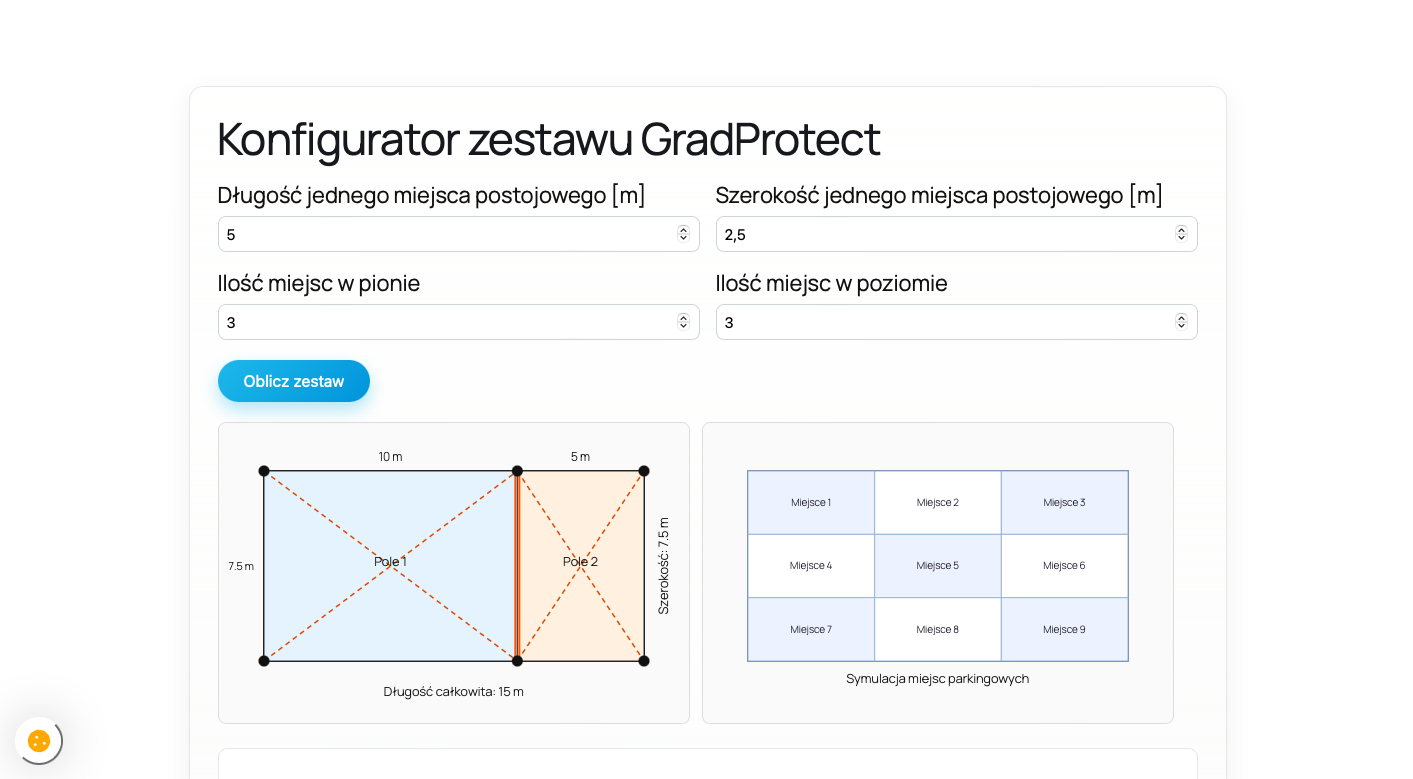 Konfigurator zestawu GradProtect