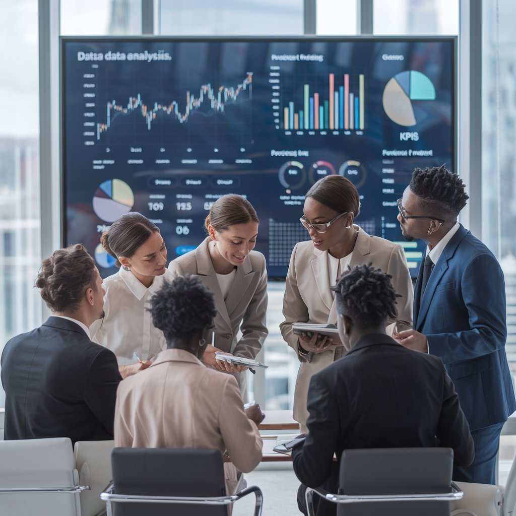 data analysis, machine learning, prediction, KPIs tracking, problem solving